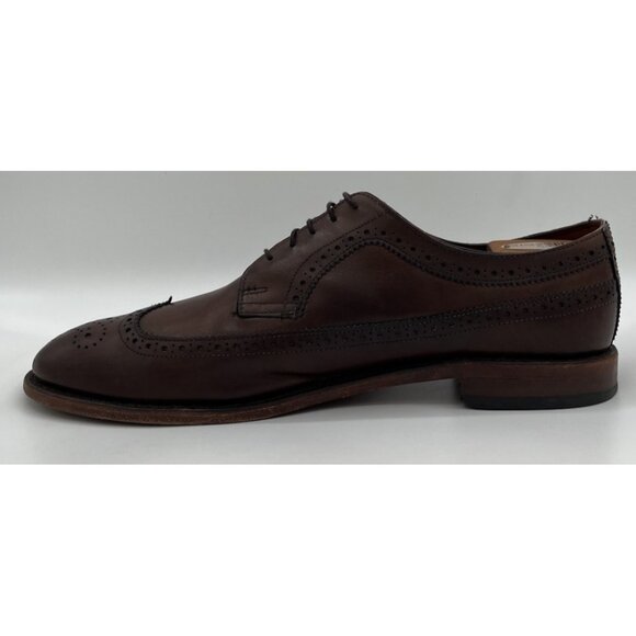 Allen Edmonds Men’s Size 12D McGregor Dark Brown Wingtip Derby Dress Shoes - Picture 8 of 12